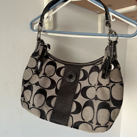 Vintage Y2K Coach 90s Shoulder Bag - Picture 5 of 15